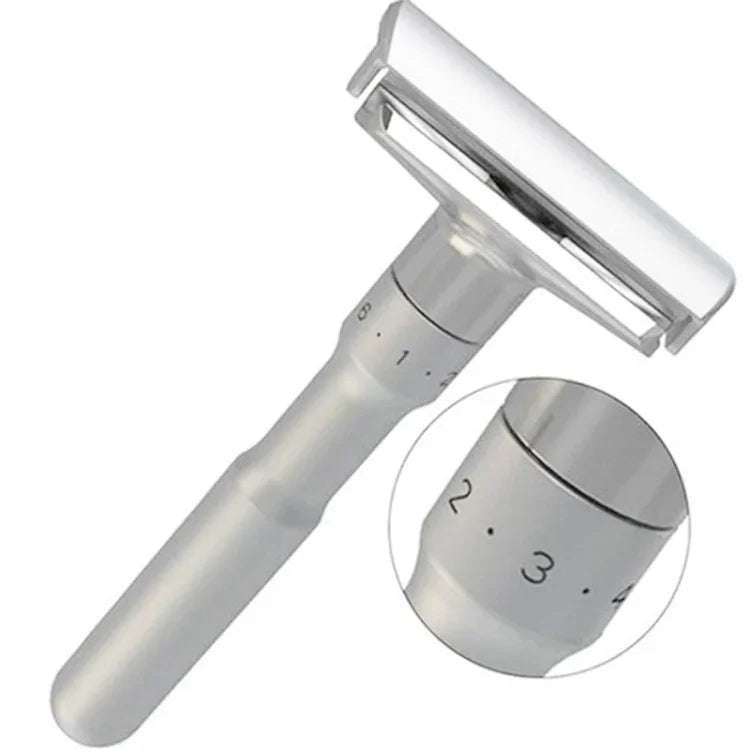 Men Vintage Adjustable Sharpness Double-sided Knife Holder Manual Razor
