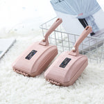 Handheld Carpet Sweeper Brush Sofa Bed Pet Hair Debris Crumb Dirt Fur Cleaner Roller Cleaning Tools, Random Color Delivery, Two-row Brush, Three-row Brush