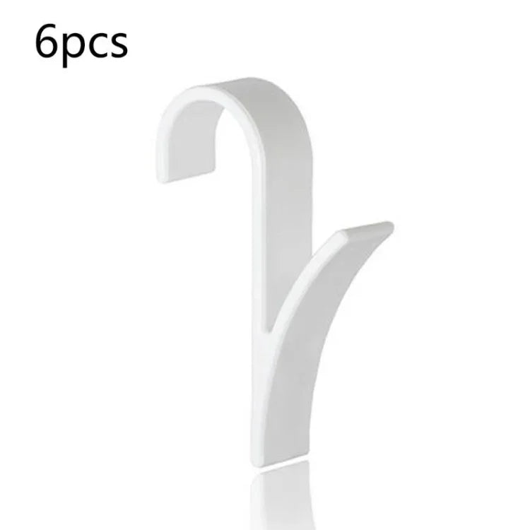 4 in 1 Towel Rail Hanging Bathroom Plastic Hook Rack, Plastic Hook Rack
