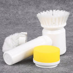 5 in 1 Multifunctional Electric Household Magic Brush ABS Nylon Kitchen Bathtub Cleaning Window Brush Cleaner, 5 in 1 Brush
