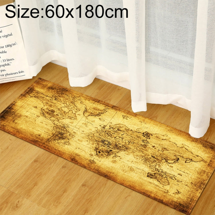 World Map Carpets Rug Bedroom Kids Baby Play Crawling Mat Memory Foam Area Rugs Carpet, 40x60cm, 40x120cm, 60x90cm, 60x180cm
