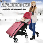 Baby Stroller Sleeping Bag Autumn and Winter Windproof Warm Foot Cover Baby Stroller