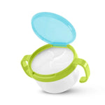 Baby Products Anti-sprinkling Design Baby Double Handle Biscuit Small Bowl Snack Cup