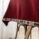 Solid Color Waterproof Tablecloth Linen Rectangular Tablecloth, 130x220cm, 130x240cm, 140x260cm, 130x300cm, 140x300cm