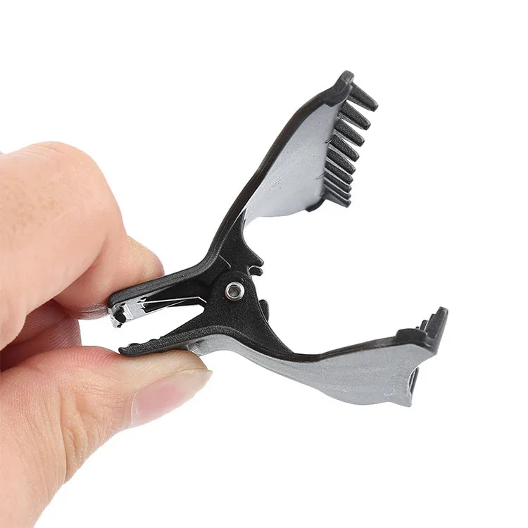 12 PCS Small Butterfly Clip Barber Plate Hair Salon Hair Salon Special Positioning Clip