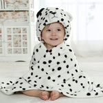 Baby Animal Shape Hooded Cape Bath Towel, 100×75cm