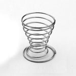 2 PCS Air Aluminum Wire Pineapple Rooting Holder Spring Base, Pineapple Rooting Holder