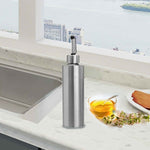 Cylindrical Seasoning Bottle Stainless Steel Oil Pot, 250 ml, 350 ml, 550 ml