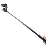 Handheld Three-axis Gimbal Stabilizer Extension Rod for DJI, Insta360, GoPro and Other Action Cameras, Telescopic Length: 19cm-73cm, Length: 19cm-73cm