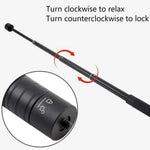Handheld Three-axis Gimbal Stabilizer Extension Rod for DJI, Insta360, GoPro and Other Action Cameras, Telescopic Length: 19cm-73cm, Length: 19cm-73cm