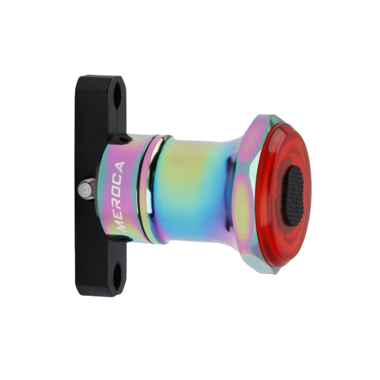 MEROCA MX2 Smart Sensor Brake Tail Light Mountain Bike Light USB Charging Road Bike Night Riding Tail Light, Seat Cushion Installation Black, Seat Cushion Installation Coloful, Seat Cushion Installation Gold Pink, Seat Tube Installation Black