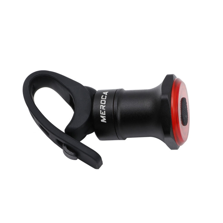 MEROCA MX2 Smart Sensor Brake Tail Light Mountain Bike Light USB Charging Road Bike Night Riding Tail Light, Seat Cushion Installation Black, Seat Cushion Installation Coloful, Seat Cushion Installation Gold Pink, Seat Tube Installation Black