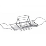 304 Stainless Steel Bathtub Rack Retractable Bracket Bathroom Shelf, Stainless Steel Bathtub Rack