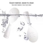 Creative Smile Face Rice Spoon Vertical Type Food Grade Kitchen Rice Cooker Spoon
