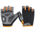Cycling Shock Absorbing Anti-Slip Gloves Fitness Weight Lifting Training Half-finger Gloves, M, L, XL