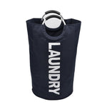 Portable Waterproof Hamper Dirty Clothes Large Collapsible Washing Laundry Basket Bag