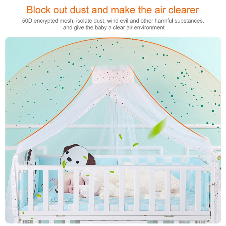 Crib Dome Lightweight Mosquito Net, 4.2x1.6 Meters Simple Door Mosquito Net, 4.5x1.7 Meters Simple Door Mosquito Net, 4.2x1.6 Meters Flower Side Mosquito Net, 4.5x1.7 Meters Flower Side Mosquito Net, 4.2x1.6 Meters Lace Mosquito Net