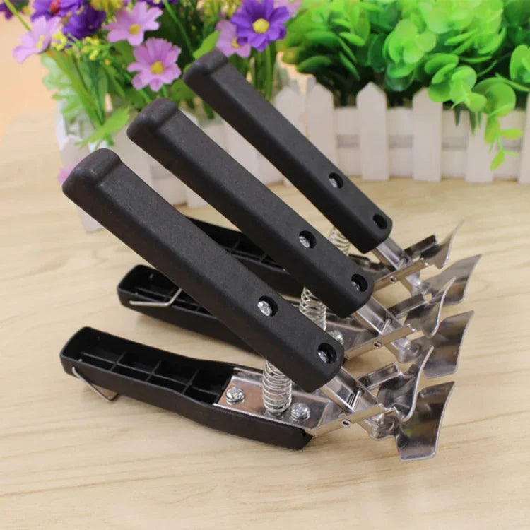 Home Camping Hinking Anti-hot Anti-Scald Pot Bowl Pan Bowl Gripper Cookware Cooking Picnic Arm Holder Carrier Handle Clip Clamp, Bowl Picker, Black