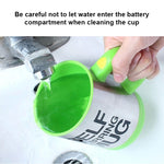 400ml Mugs Automatic Electric Self Stirring Mug Cup Coffee Milk Mixing Mug Smart Stainless Steel Juice Mix Cup Drinkware