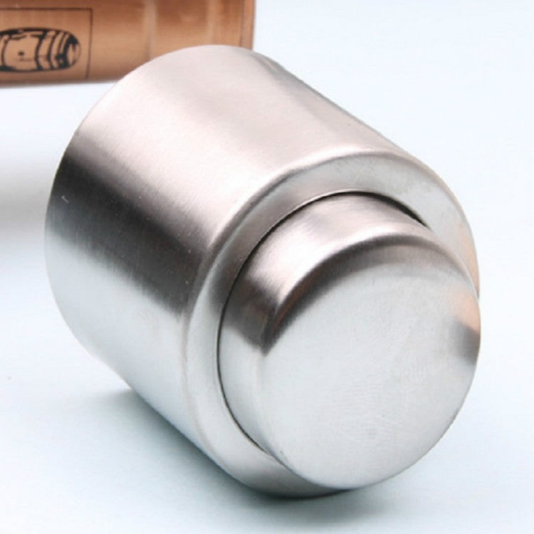 Push Stainless Steel Red Wine Stopper Champagne Stopper, Red Wine Stopper, Wordless Wine Stopper, Champagne Stopper, Wordless Champagne Stopper
