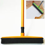 Pet Carpet Hair Removal Broom Scraping Dust-free Hand-washing Mop Rubber Floor Brush, Blue, Green, Red, Yellow, Grass Green