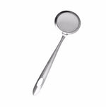 2 PCS Kitchen Stainless Steel Mesh Skimmer Vegetable Residue Oil Mesh Colander Strainer, Size: 19x7.3x6.2cm, 19x7.3x6.2cm