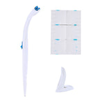 Disposable Toilet Brush Household Toilet Brush with Detergent, Splicing, Dolphin, Replacement Core