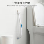 Disposable Toilet Brush Household Toilet Brush with Detergent, Splicing, Dolphin, Replacement Core