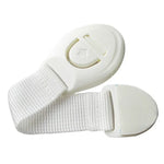 10 PCS/Lot Child Lock Protection Of Children Locking Doors For Children Safety Kids Plastic Lock, 10 PCS  White