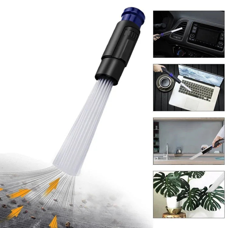 Dust Cleaner Household Straw Tubes Dust Brush Remover Portable Universal Vacuum Tools Attachment Dirt Clean, Vacuum Attachment Tool