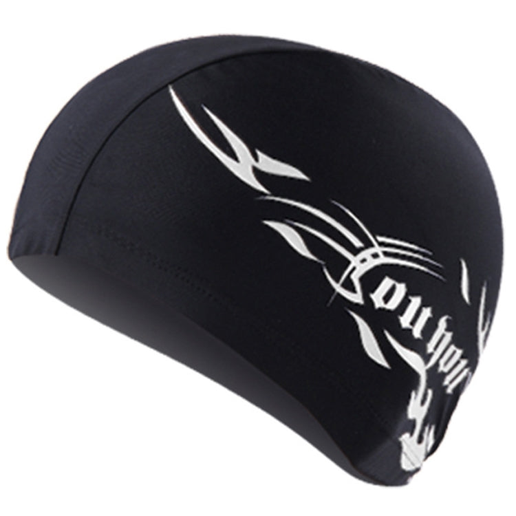 Unisex Spandex Breathable Swimming Cap, Spandex Swimming Cap(Black), Spandex Swimming Cap(Blue Fire on Black), Spandex Swimming Cap(Blue Fire on White), Spandex Swimming Cap(Blue Fire on Red)