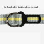 Dog Outdoor Anti-Scourge Traction Rope Nylon Reflective Elastic Stretch Dog Walking Rope, Elastic Stretch Yellow, Elastic Stretch Green