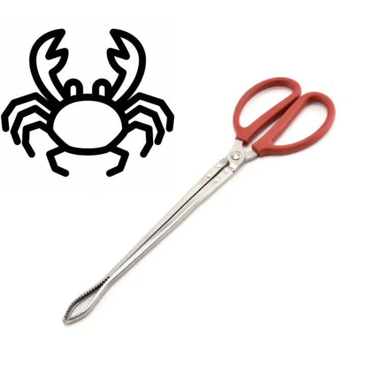 Crab Tongs Loach Tongs Sea Tool, 30cm Straight Clip, 38cm Straight Clip, 38cm Curved Clip, 53cm Ctraight Clip, 53cm Curved Clip