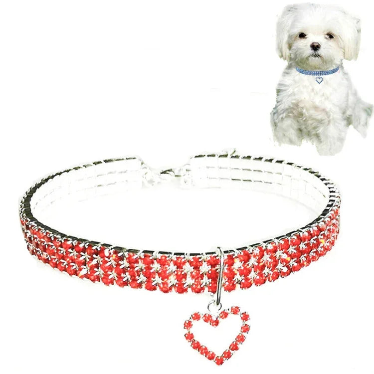 ペット用品 伸縮性ラブ 猫と犬用アクセサリー ペット首輪、S、M、L