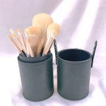 10 PCS / Set Makeup Brush Corn Silk Fiber Hair Loose Powder Brush Face And Eye Makeup Brush, Without Bag, With Blue Bag, With Silver Bag, With Pink Cylinder, With Green Cylinder, With Pink Zipper Bag