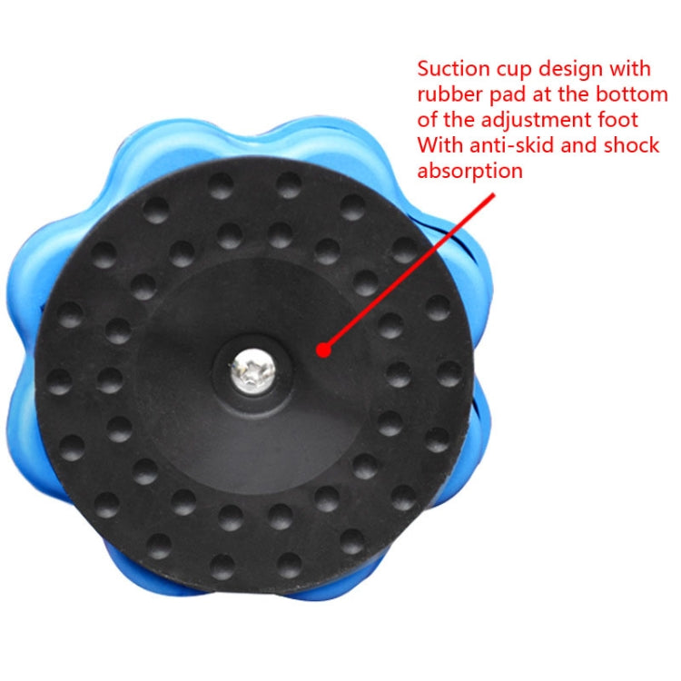 4 PCS / Set Furniture Home Appliance Washing Machine Rubber Foot Mat Moisture-Proof Shock Absorption Heightened Foot Mat Base, 2.5cm Plus Layer Gray, Adjustable Height About 8-9.5cm Gray, 2.5cm Plus Layer Blue, Adjustable Height About 8-9.5cm Blue