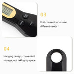 ABS Electronic Measuring Spoon Spoon Weighing Measuring Tool, Specification: 500g/0.1g, 500g/0.1g ABS White, 500g/0.1g ABS Black