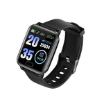 Y12 1.1 inch Screen Smart Bracelet, IP67 Waterproof, Support NFC/ Bluetooth Call/ Sleep Monitoring/ Heart Rate Monitoring/ Blood Pressure Monitoring, Blue, Black, Red