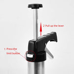Multi-Function Stainless Steel Piping Gun Set Cookie Biscuits Hand Pressing Biscuit Machine Household DIY Baking Tools, 16 in 1(Silver)