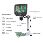 G600A HD Mobile Phone Repair Microscope 4.3 Inch Screen Digital Microscope Electron Microscope, EU Plug, US Plug