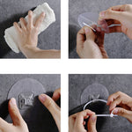 5 Set Child Protection Cabinet Anti-Falling Anti-Dropping Fixture Wall Tie Line Non-Marking Patch, Cabinet Patch