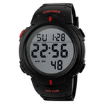 SKMEI 1068 Men Waterproof Outdoor Sports Digital Watch Student Fashion Watch, Red, Green, Blue, Black, Titanium, Golden, ArmyGreen