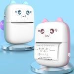 Portable Mini Thermal Printer Bluetooth Photo Printer Student Homework Mistakes Collections Printer, C9 Mini Thermal Printer