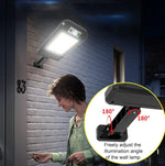 Solar Wall Light Outdoor Waterproof Human Body Induction Garden Lighting Household Street Light, 6 x 20LED, 4 x 32LED, 8 x 16LED, 6 x 25COB, 4 x 40COB, 8 x 20COB, 6 x 20LED With Remote Control, 8 x 16LED With Remote Control, 4 x 32LED With Remote Contr...