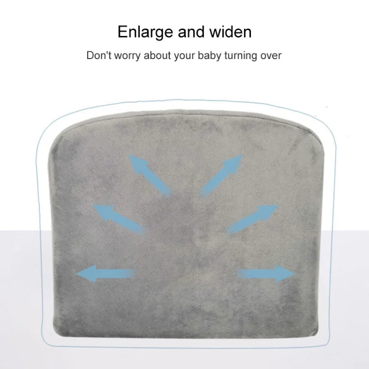 Memory Foam Infant Triangle Slope Cushion Pregnant Women Newborn Nursing Pillow, Crystal Soft Gray, Diamond Lattice White, Crystal Soft Black