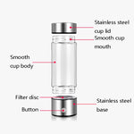 Portable Electrolyzed Water Cups Hydrogen-Rich Water Cups, 420ml