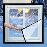 Window Windproof Warm Film Indoor Air Leakage Soundproof Double-Layer Insulation, 1.0x1.0M, 1.2x0.8M, 1.2x1.0 M, 1.2x1.2M, 1.2x1.5M, 1.2x2.0M, 1.3x1.5M, 1.4x1.8M, 1.5x1.0M, 1.5x1.5M, 1.5x1.8M, 1.5x2.0M, 1.6x1.2, 1.6x1.4M, 1.6x1.6M, 1.6x1.8M, 1.6x2.2M  ...