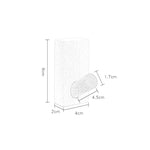 Solid Wood Punch-Free Entrance Behind The Door On The Wall Sticky Hook Clothes Hook Beech Wood, Black Walnut