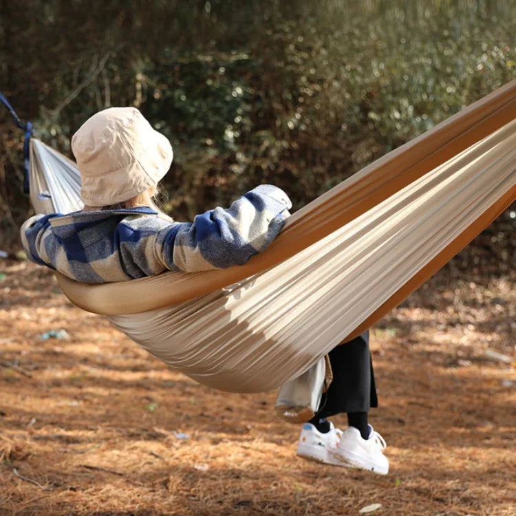 Outdoor Double Inflatable Hammock Anti-Rollover Camping Swing, Size: 270x140cm, 270x140cm Inflatable Green, 270x140cm Inflatable Blue, 270x140cm Inflatable Khaki