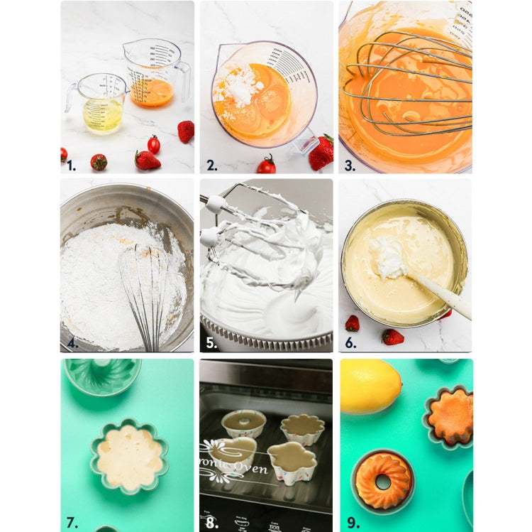 Creative DIY Silicone Cake Cup Muffin Cup Baking Mold,Style: Bear  (Macron Pink), Flower-shaped  (Macron Green), Flower-shaped (Macron Pink), Flower-shaped  (Candy Color), Hollow  (Macron Cyan), Hollow  (Macron Pink), Hollow  (Candy Color)             ...